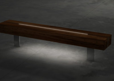 Bench with Lighting